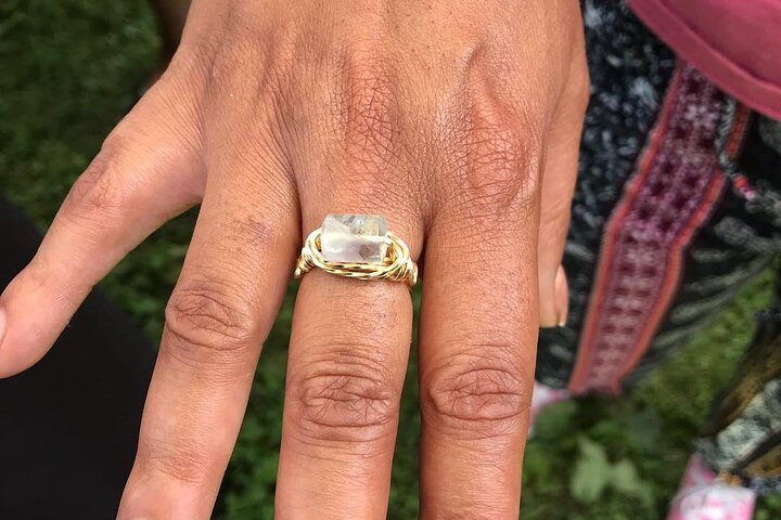 Wire Wrapping Gemstone Rings Class - Photo 1 of 7